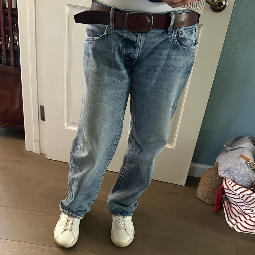 Moussy Vintage Straight Leg Women's Jeans - Picture 12 of 13